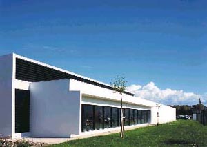 Le collège de Mazan. : vue côté sud.